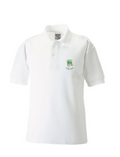Carmondean Primary school  White Polo shirt with Logo