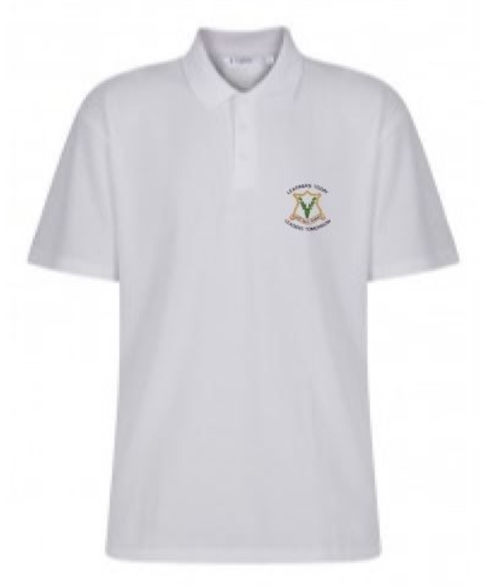 King's Park  Primary school  White Polo shirt with Logo
