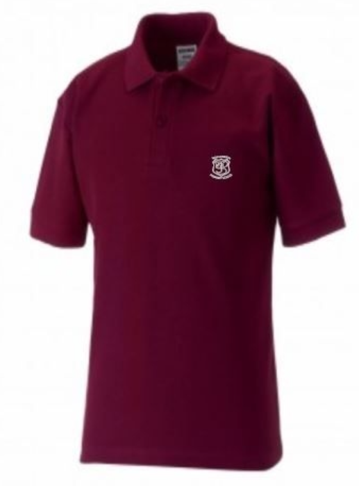 Williamston Primary school  White Polo shirt with Logo