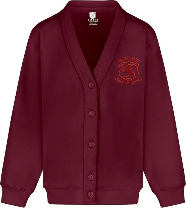 WILLIAMSTON PRIMARY SCHOOL CARDIGAN