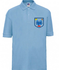 Simpson Primary school  White Polo shirt with Logo